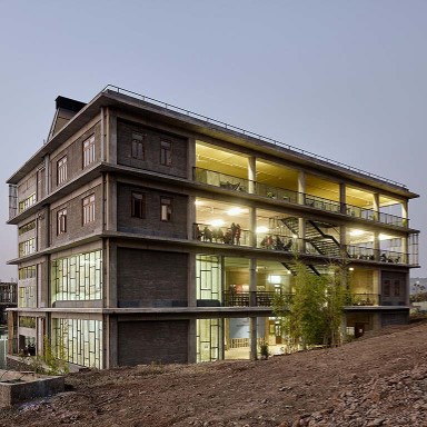 residential green building case study in india